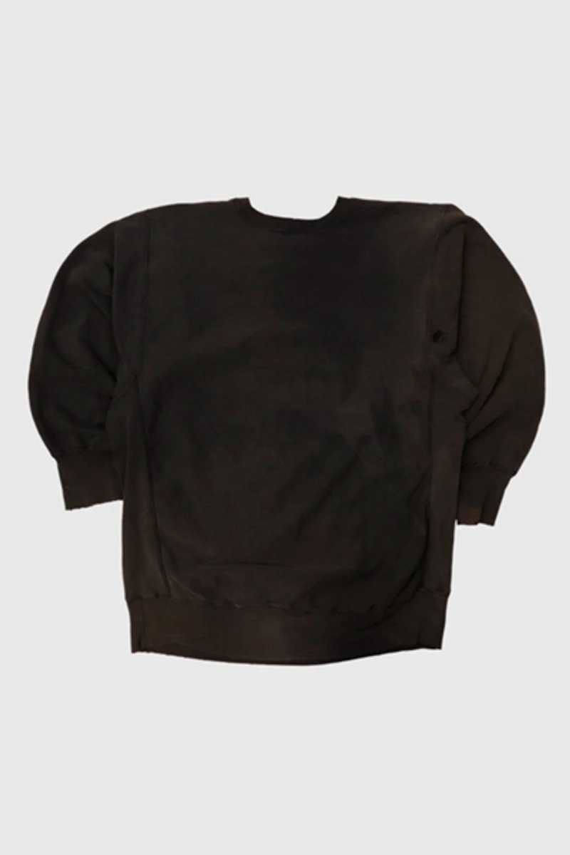 Vintage Champion Ohio Plaid Letter Crewneck Sweatshirt