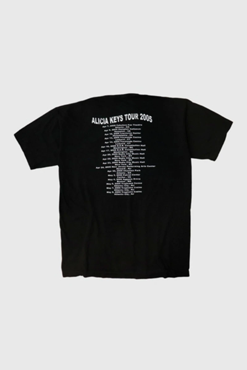 Vintage 2005 Alicia Keys John Legend Tour Graphic T-Shirt