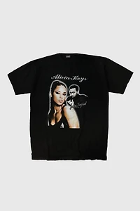 Vintage 2005 Alicia Keys John Legend Tour Graphic T-Shirt