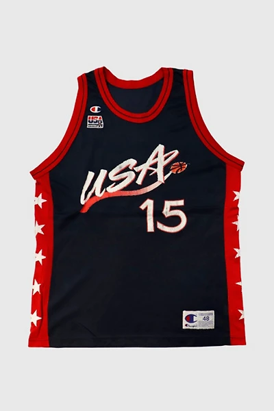 Vintage Champion #15 USA Basketball Olajuwon Jersey