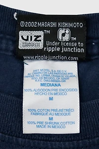 Vintage Naruto 2002 Anime Graphic T-Shirt