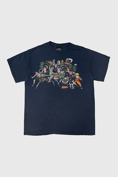 Vintage Naruto 2002 Anime Graphic T-Shirt