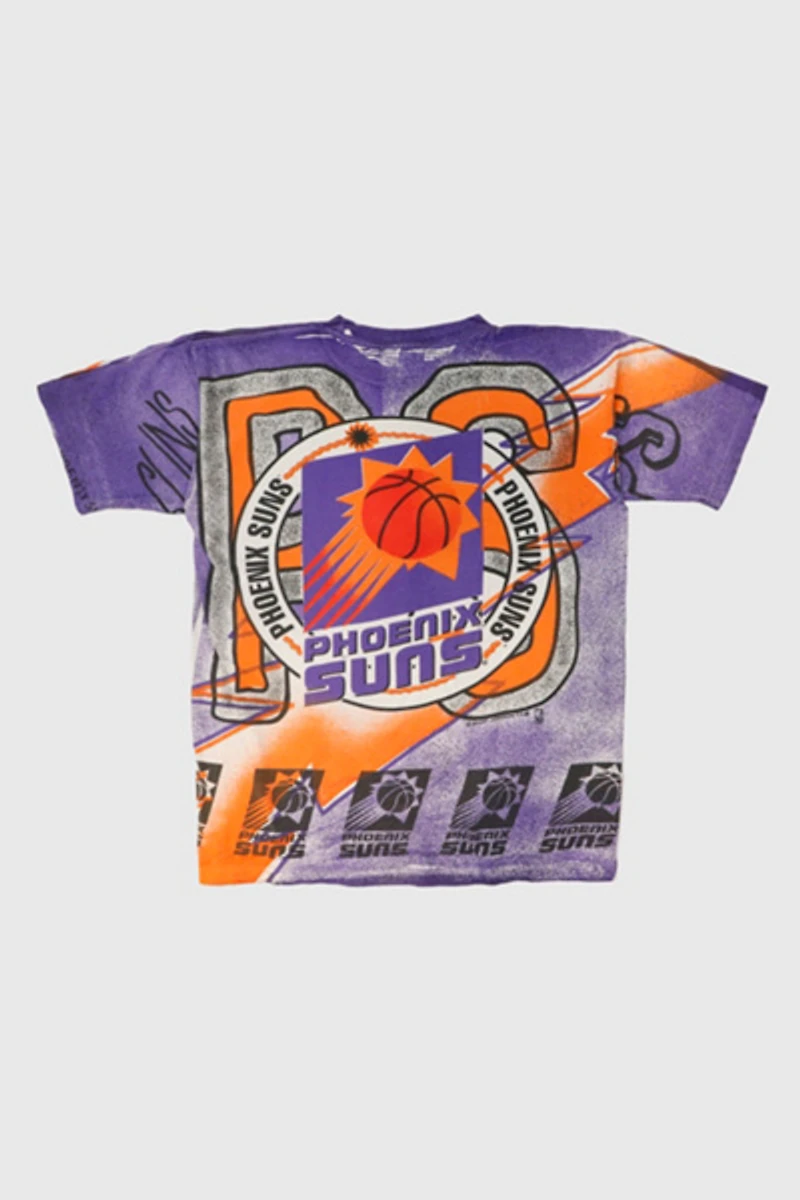 Vintage RITZ Phoenix Suns All Over Print Graphic T-Shirt