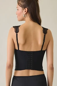 Out From Under Annalise Lace Cap Sleeve Corset
