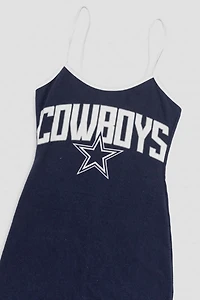 Frankie Collective Rework Dallas Cowboys Football Mini Dress