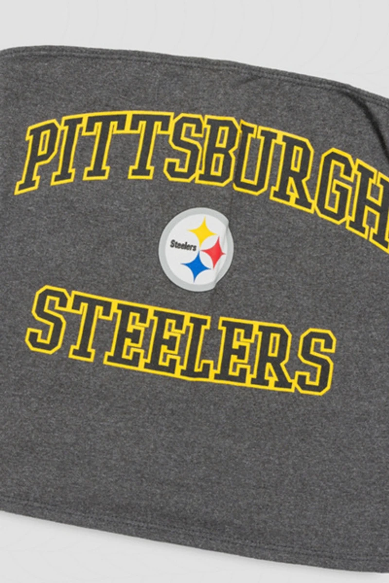 Frankie Collective Rework Pittsburgh Steelers Football Tube Top