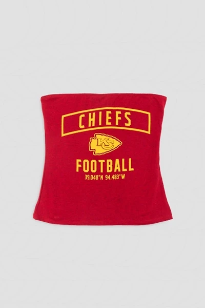 Frankie Collective Rework Kansas City Chiefs Football Tube Top