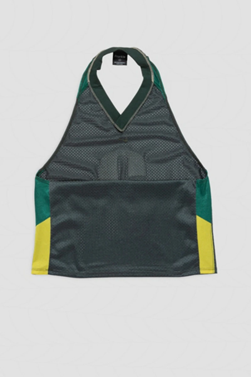 Rework Oregon Ducks Football Halter Top