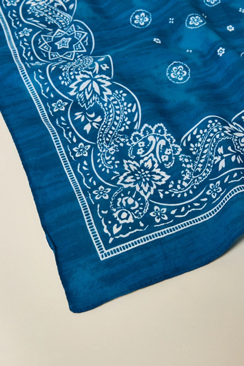 Floral Paisley Bandana