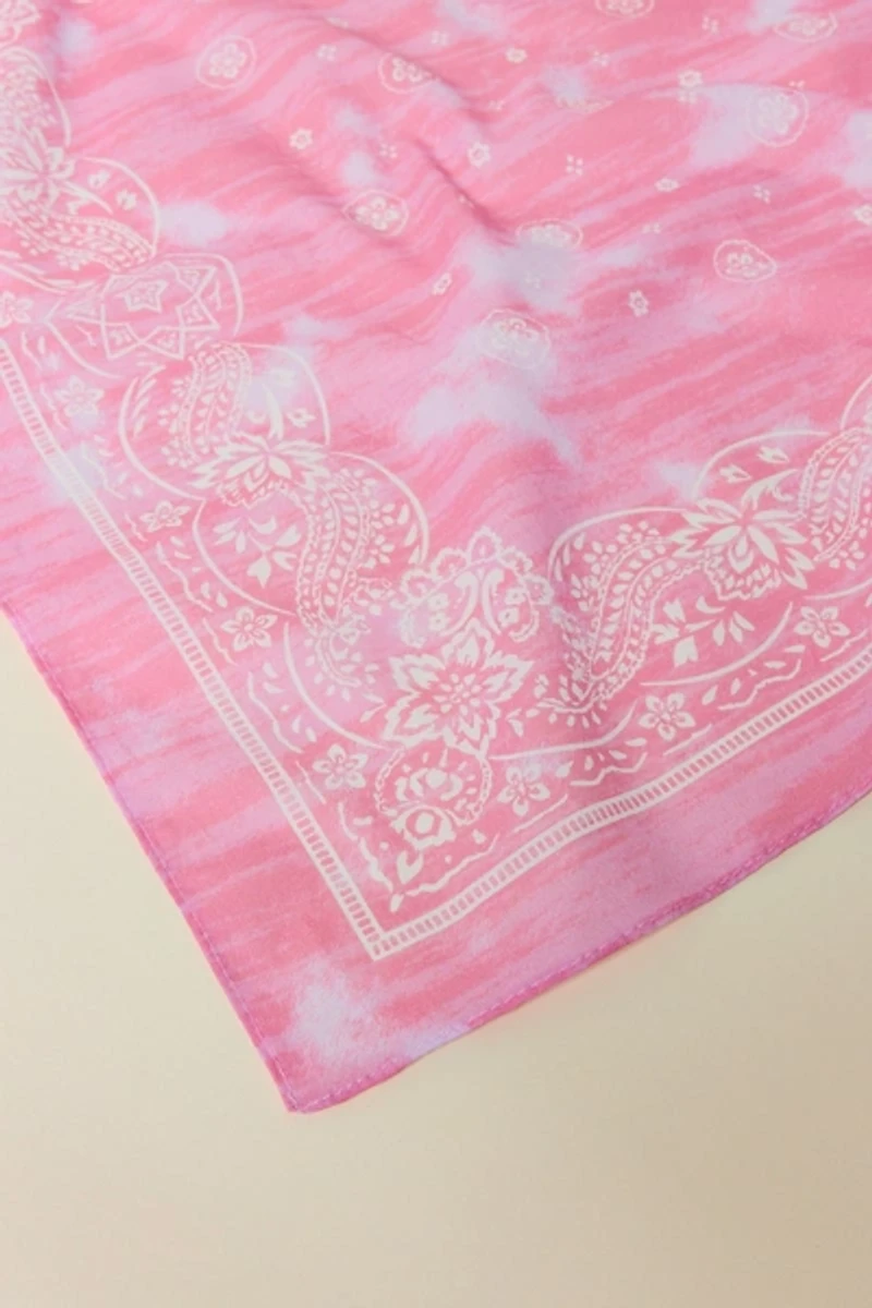 Floral Paisley Bandana