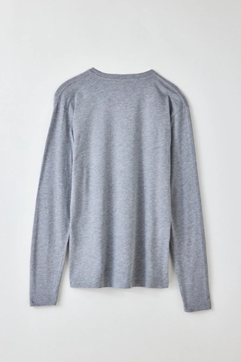 Mitchell & Ness NCAA University Of Miami Arch Logo Long Sleeve Tee