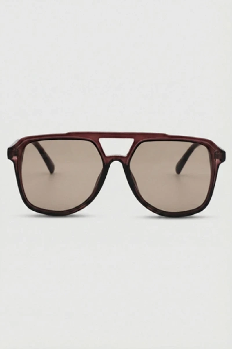 Fifth & Ninth Lagos Oversized Aviator Polarized Sunglasses