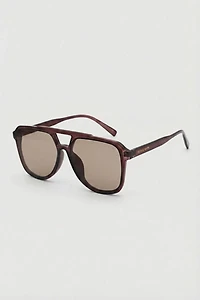 Fifth & Ninth Lagos Oversized Aviator Polarized Sunglasses