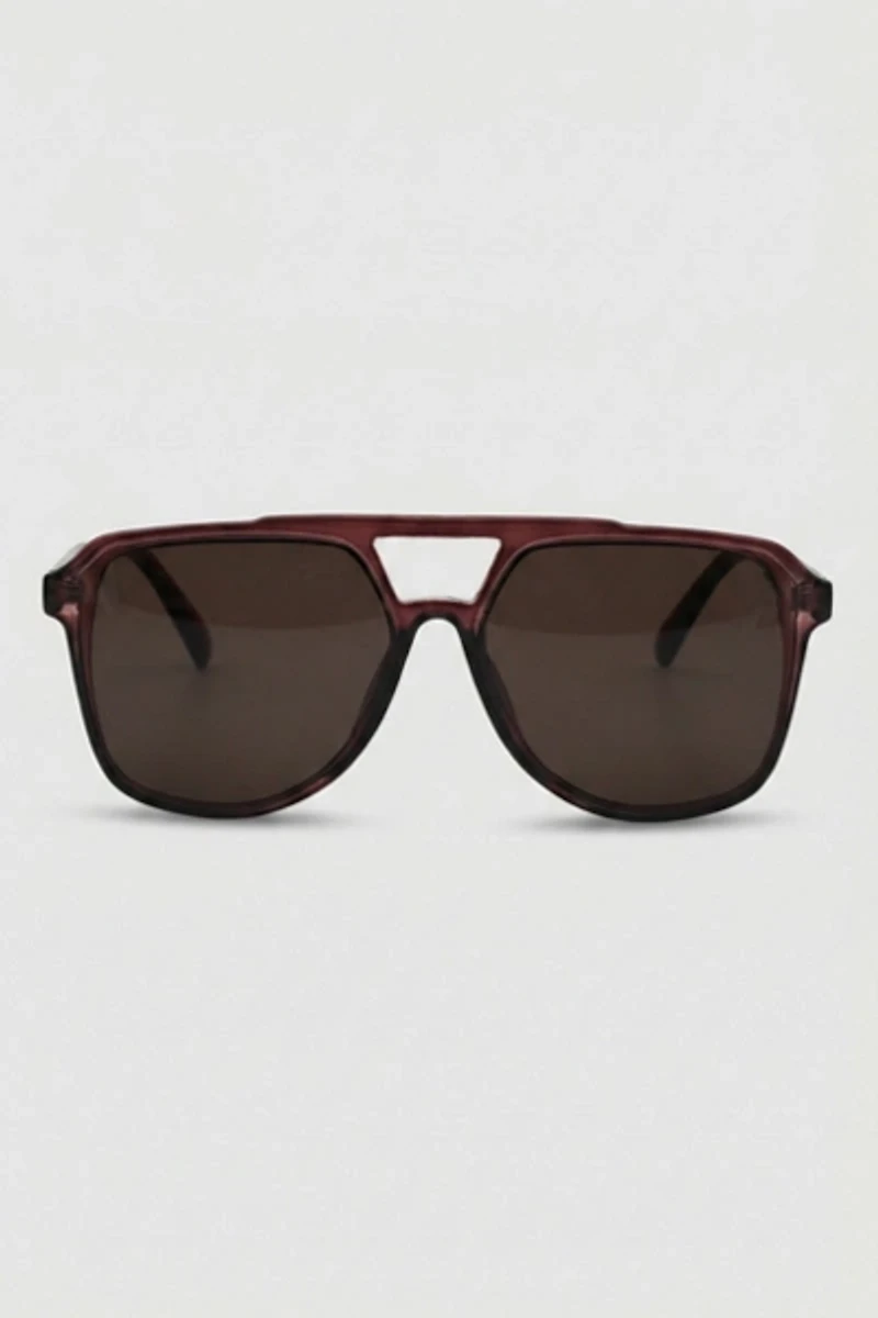 Fifth & Ninth Lagos Oversized Aviator Polarized Sunglasses