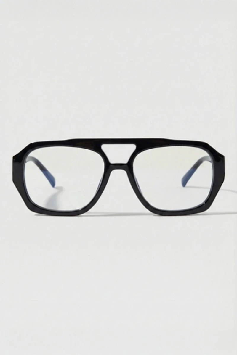 Fifth & Ninth Sutton Aviator Blue Light Glasses