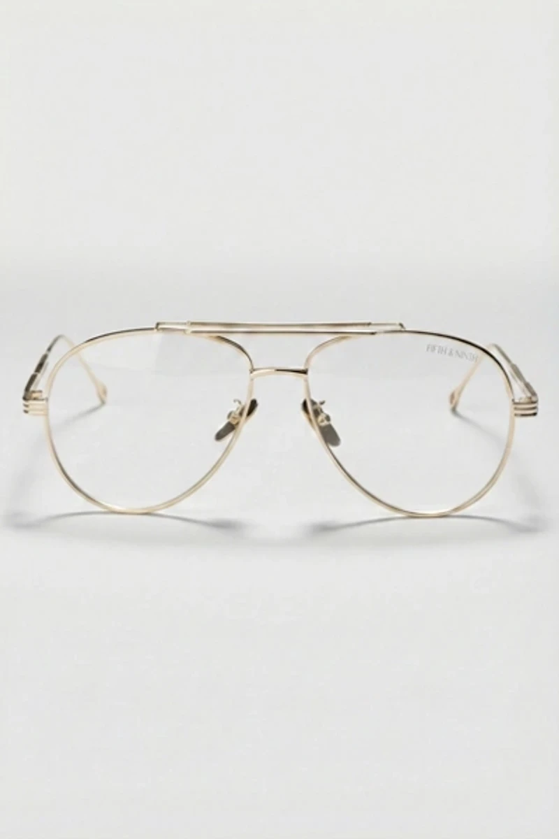 Fifth & Ninth Spencer Aviator Blue Light Glasses