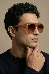 Fifth & Ninth Vesper Aviator Polarized Sunglasses