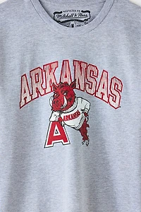 Mitchell & Ness NCAA University Of Arkansas Arch Graphic Tee