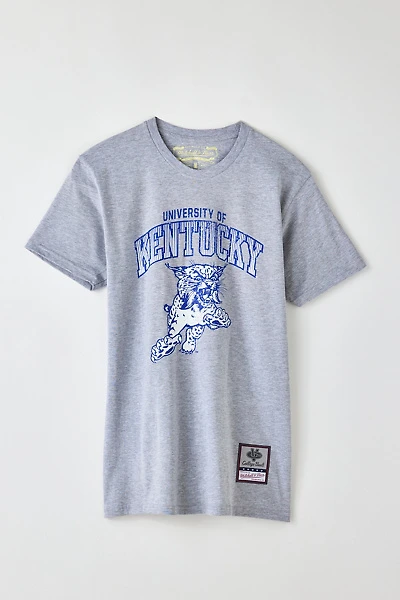 Mitchell & Ness NCAA University Of Kentucky Arch Logo Tee