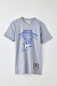 Mitchell & Ness NCAA University Of Kentucky Arch Logo Tee