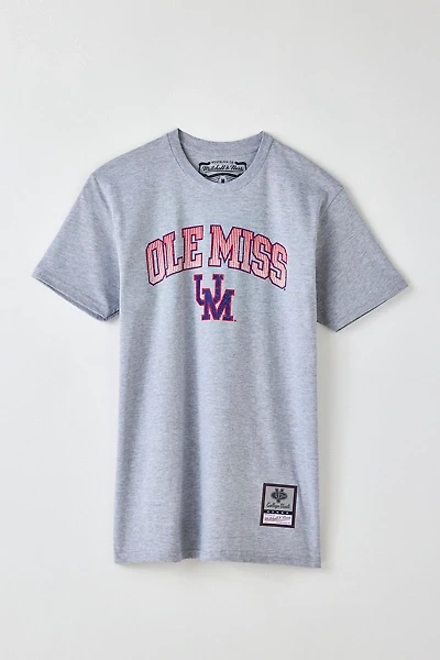 Mitchell & Ness University Of Mississippi Arch Graphic Tee