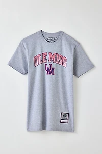 Mitchell & Ness University Of Mississippi Arch Graphic Tee