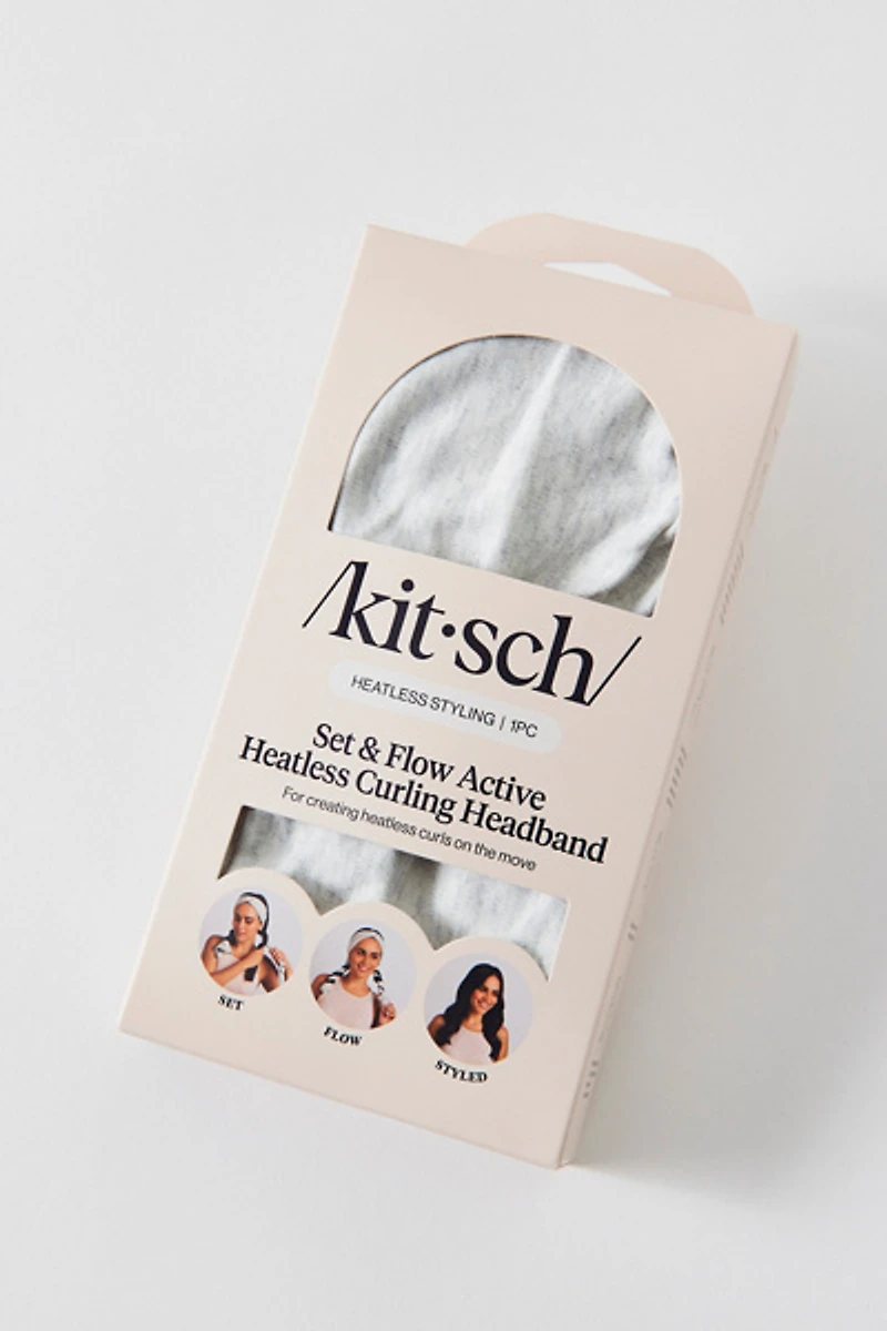 KITSCH Set & Flow Active Heatless Curling Headband