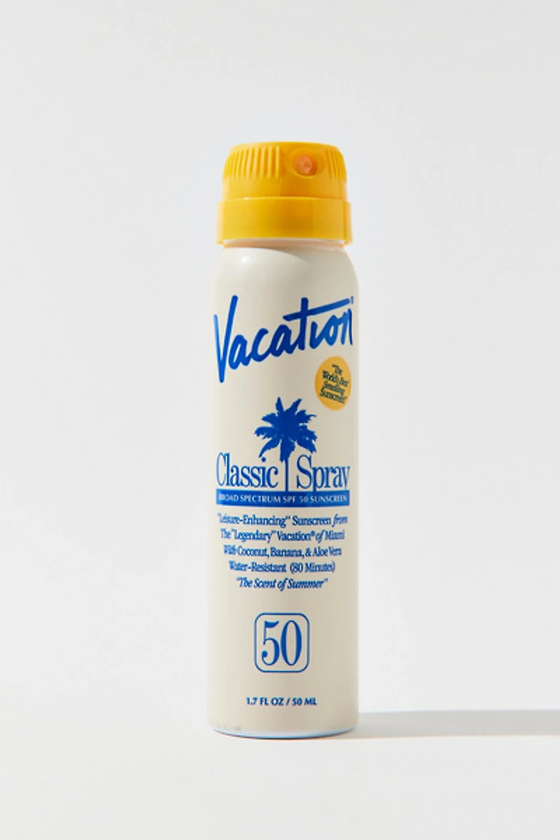 Vacation Mini Classic SPF 50 Sunscreen Spray