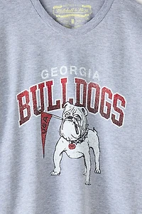 Mitchell & Ness NCAA University Of Georgia Arch Graphic Tee