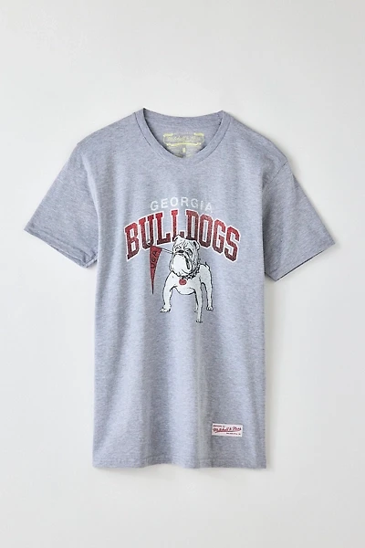 Mitchell & Ness NCAA University Of Georgia Arch Graphic Tee