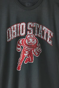 Mitchell & Ness NCAA Ohio State University Logo Graphic Tee