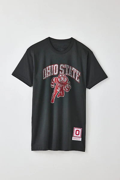 Mitchell & Ness NCAA Ohio State University Logo Graphic Tee