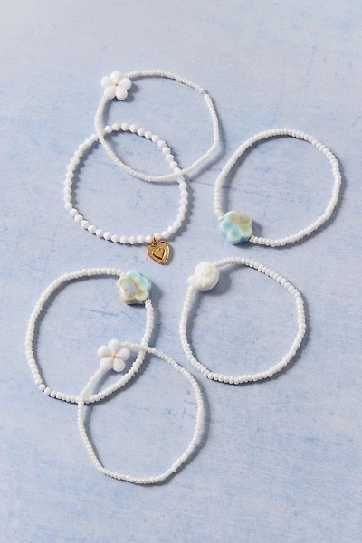 Beach Party Beaded Bracelets Set