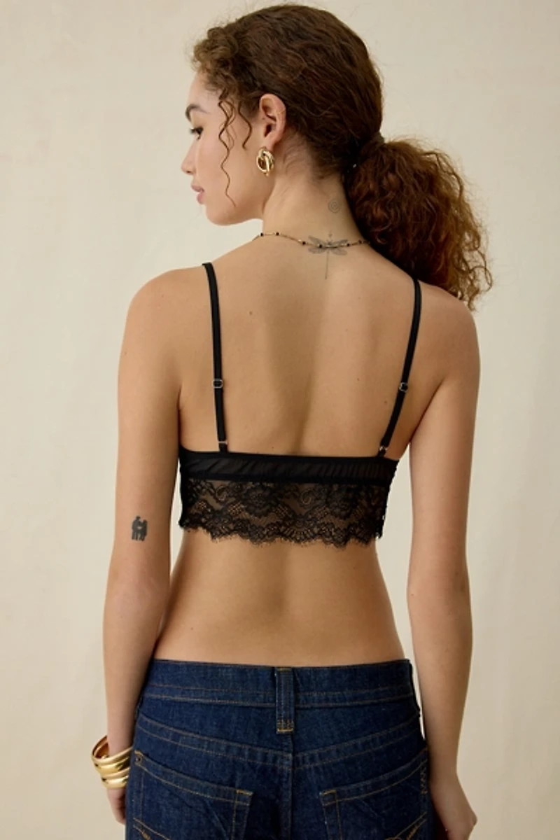 Out From Under So Romantic Lace Longline Bralette