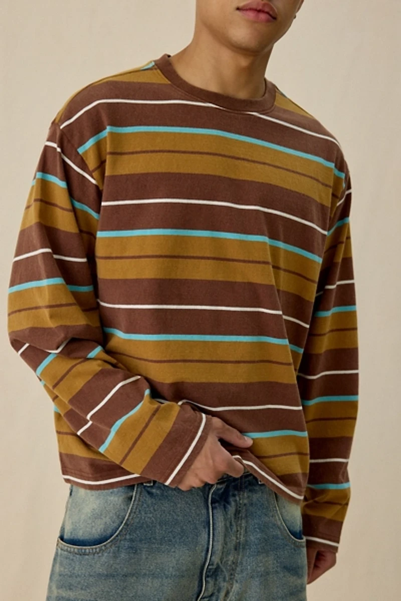 iets frans.. Striped Long Sleeve Tee