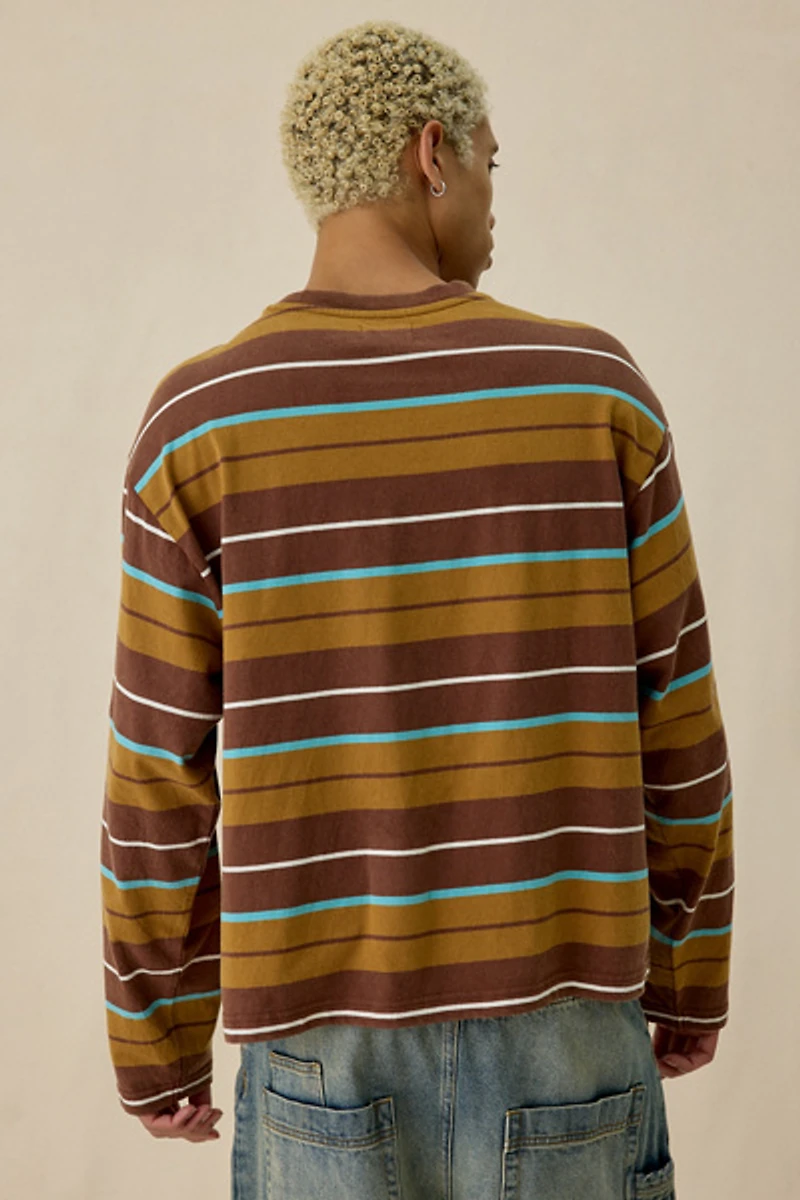 iets frans.. Striped Long Sleeve Tee