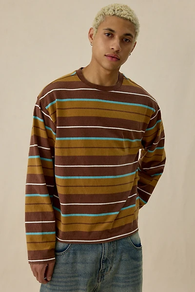 iets frans.. Striped Long Sleeve Tee