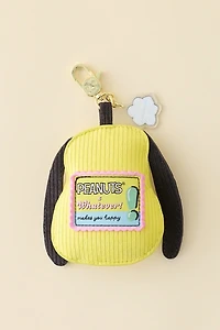 Whatever! Makes You Happy X Peanuts Snoopy Head Corduroy Blind Box Plushie Keychain