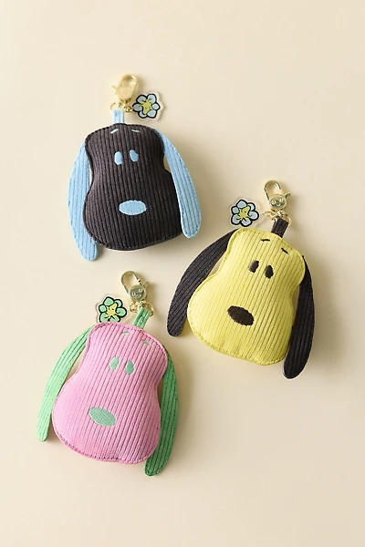 Whatever! Makes You Happy X Peanuts Snoopy Head Corduroy Blind Box Plushie Keychain