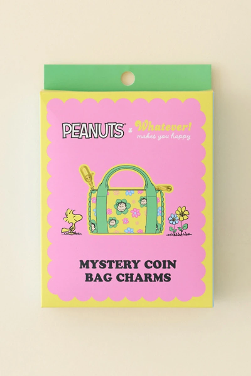 Whatever! Makes You Happy X Peanuts Blind Box Duffle Coin Bag Keychain