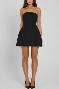 LEAU Eres Strapless Bustier Mini Dress