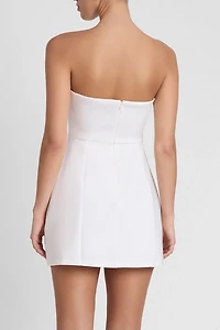 LEAU Eres Strapless Bustier Mini Dress