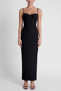 LEAU Belle Bustier Midi Dress