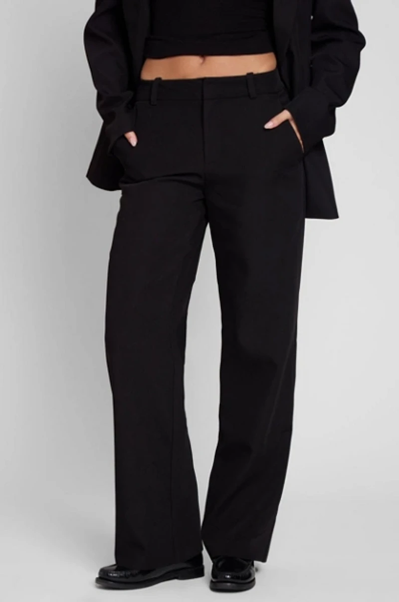 LEAU Classic Column Straight Trousers
