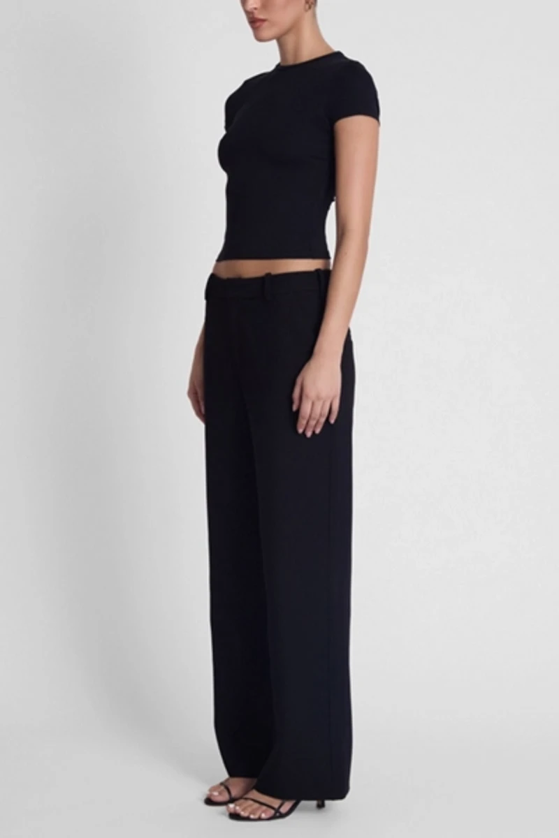 LEAU Classic Column Straight Trousers