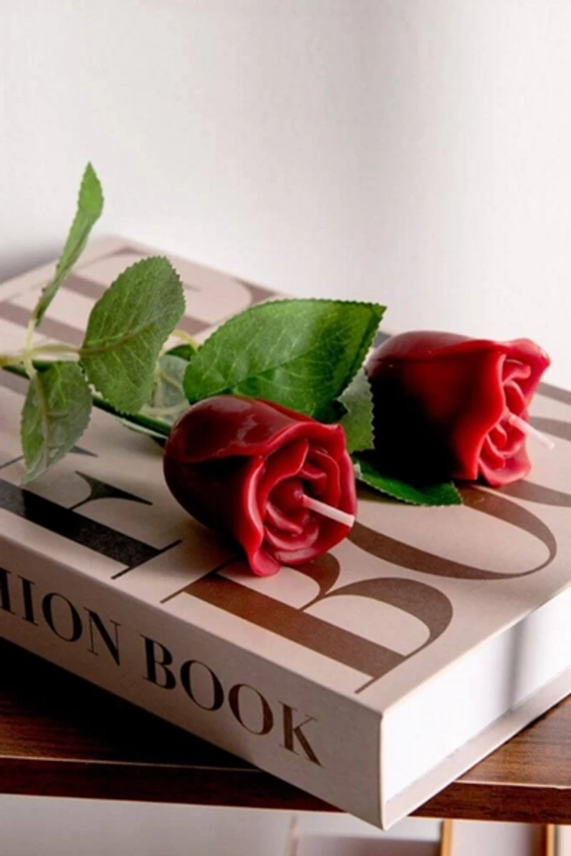 Southlake Gifts Single Rose Candle Stem