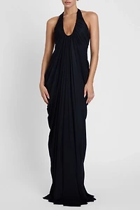 LEAU Cascade Drape Gown
