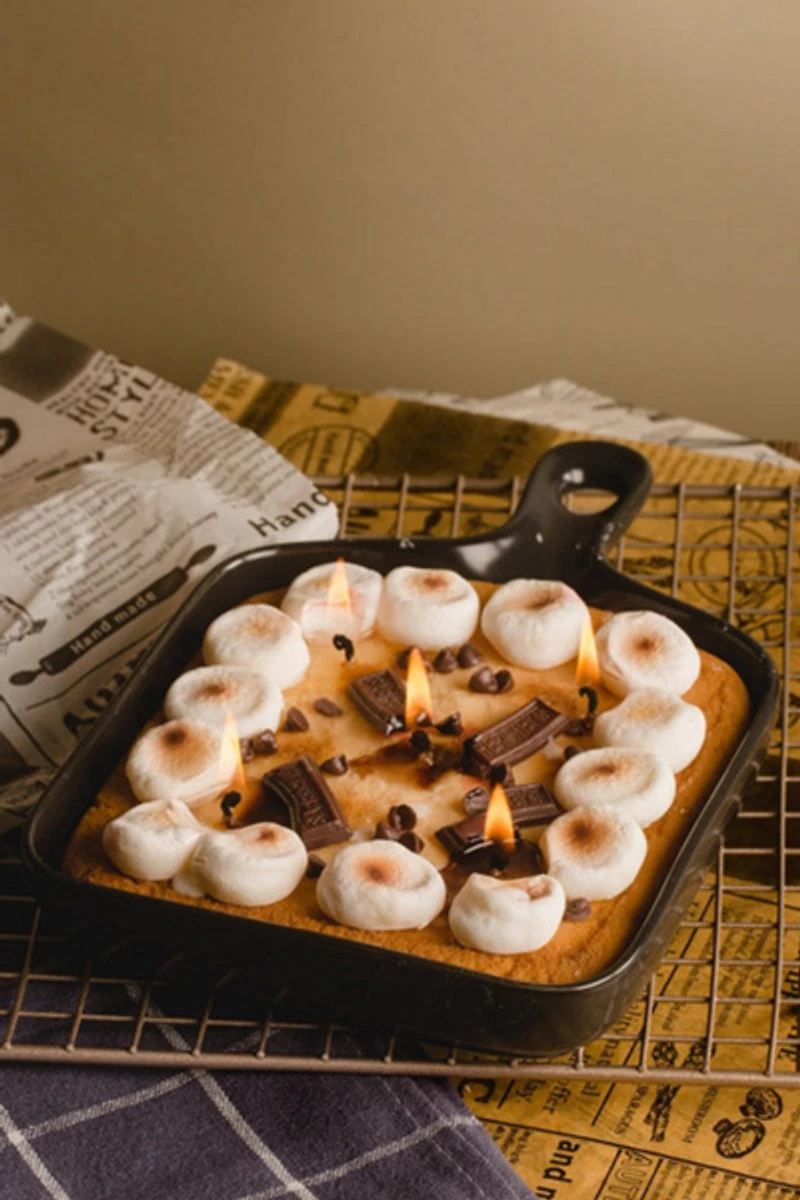Southlake Gifts Skillet S'more Chocolate And Marshmallow Candle
