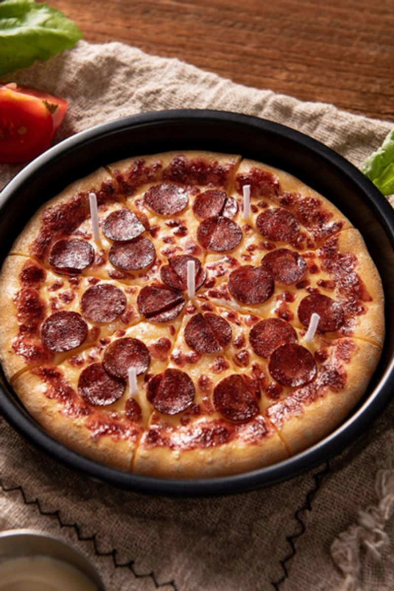 Southlake Gifts Pepperoni Pizza Candle