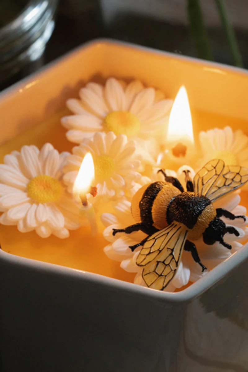 Southlake Gifts Daisy Beehive Candle Bowl